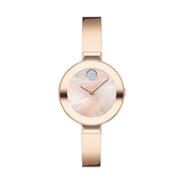 Movado 28MM BOLD Bangle Carnation 