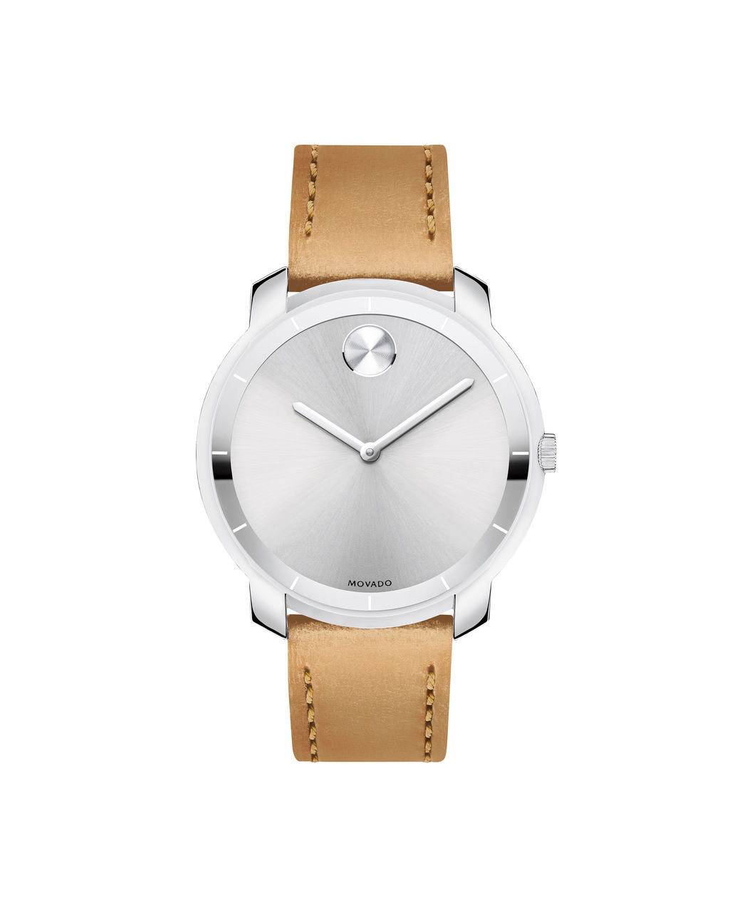 movado bold silver dial