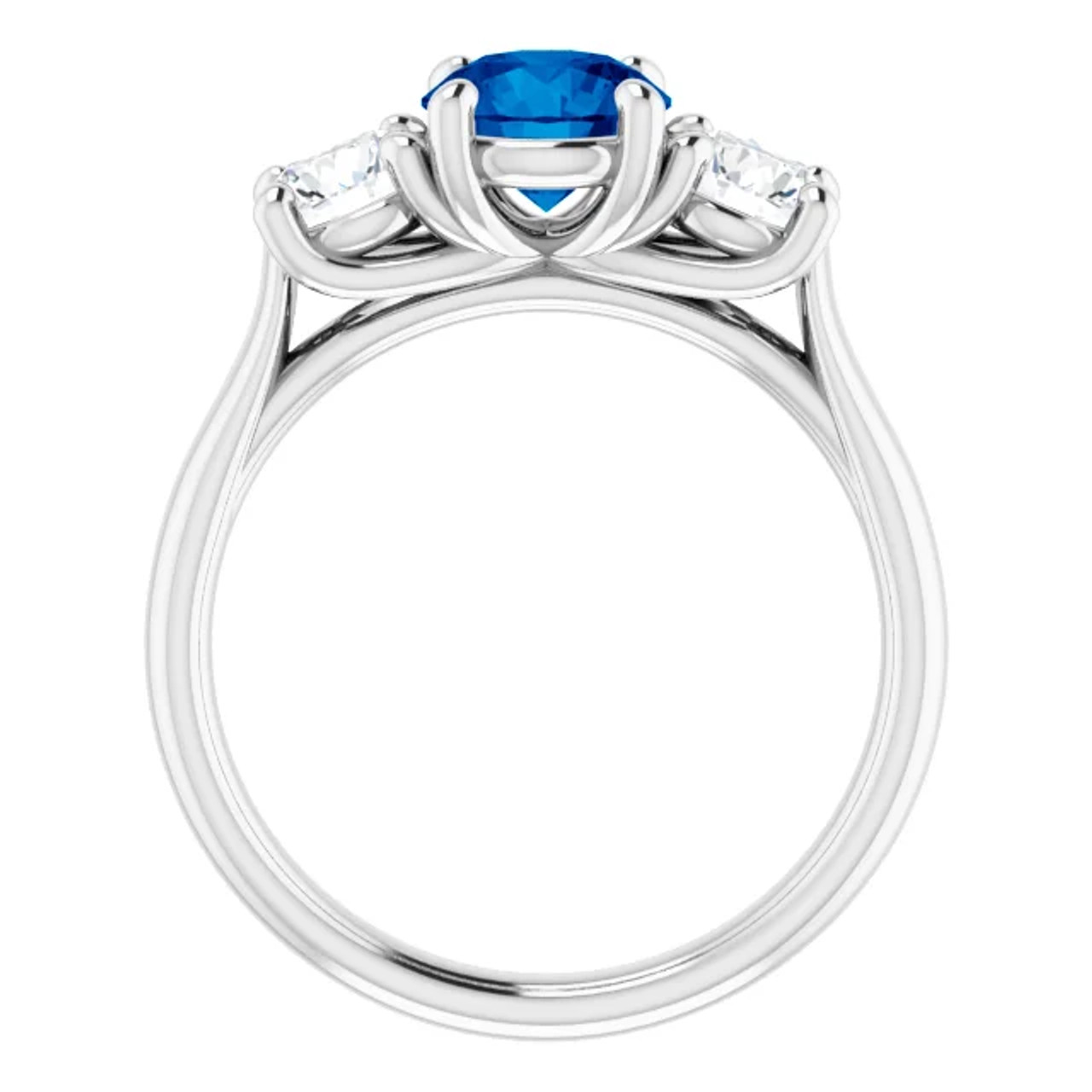 Burton's Men's Blue Sapphire Ring