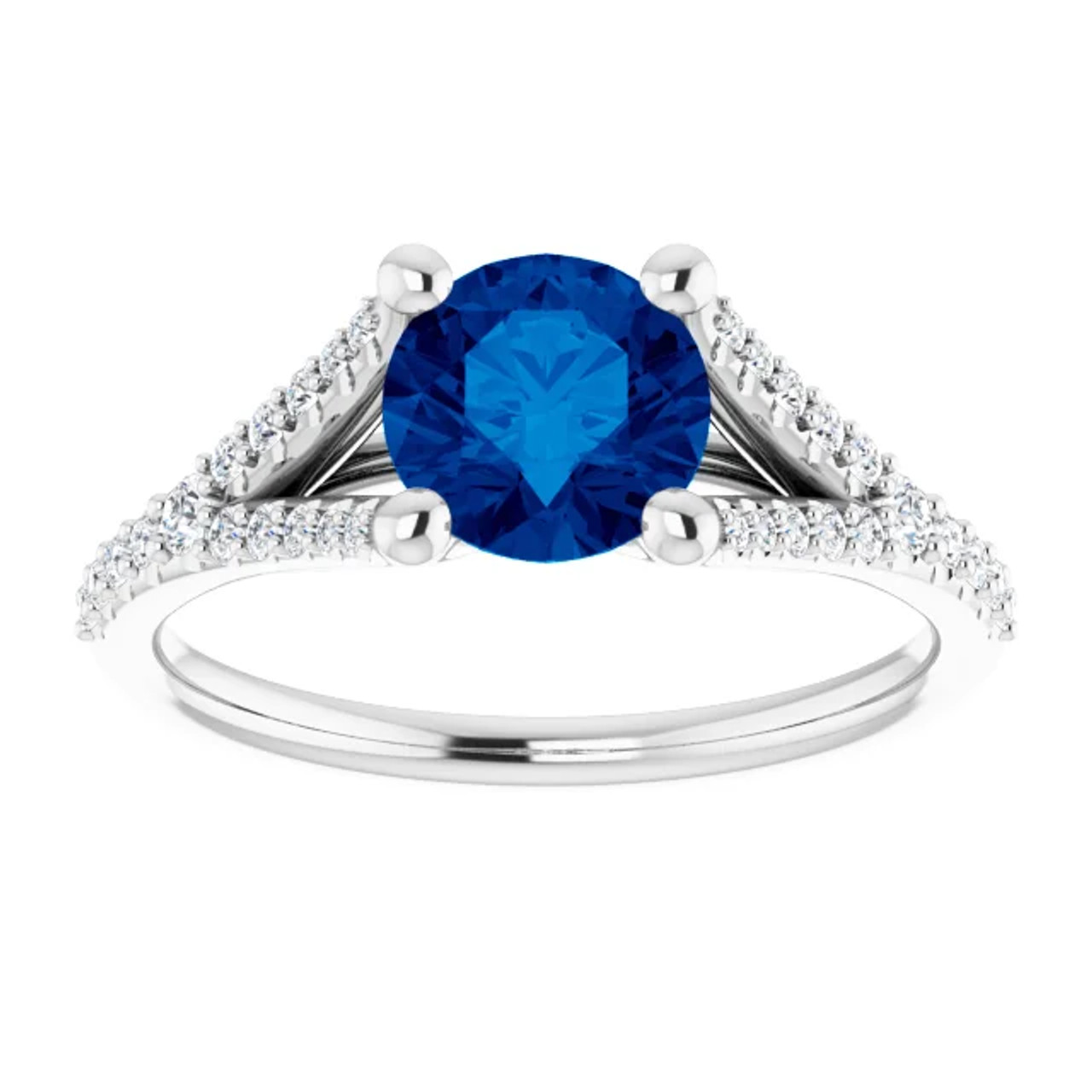 Claire Split Shank Engagement Ring Setting