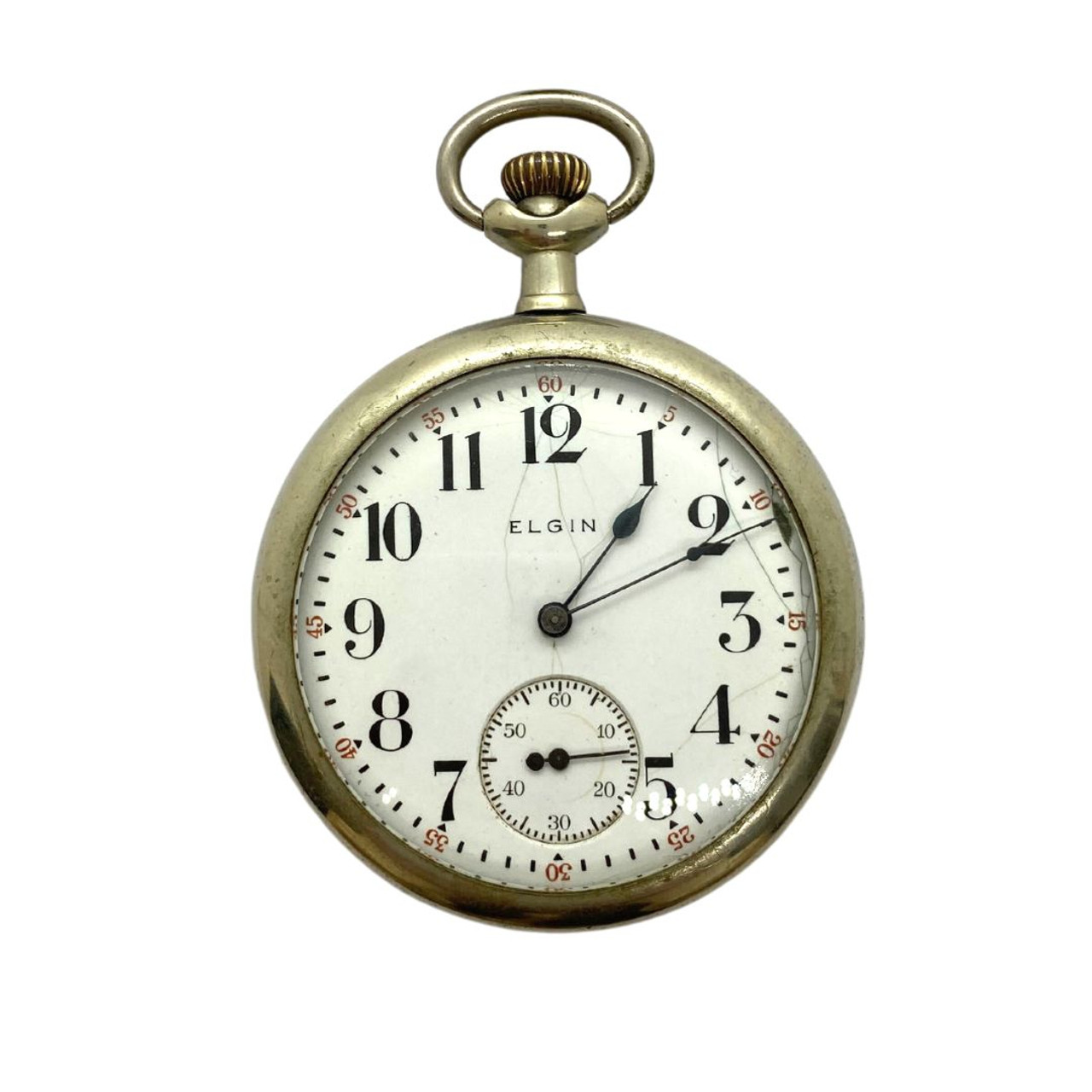 Elgin pocket watch sales value by serial number