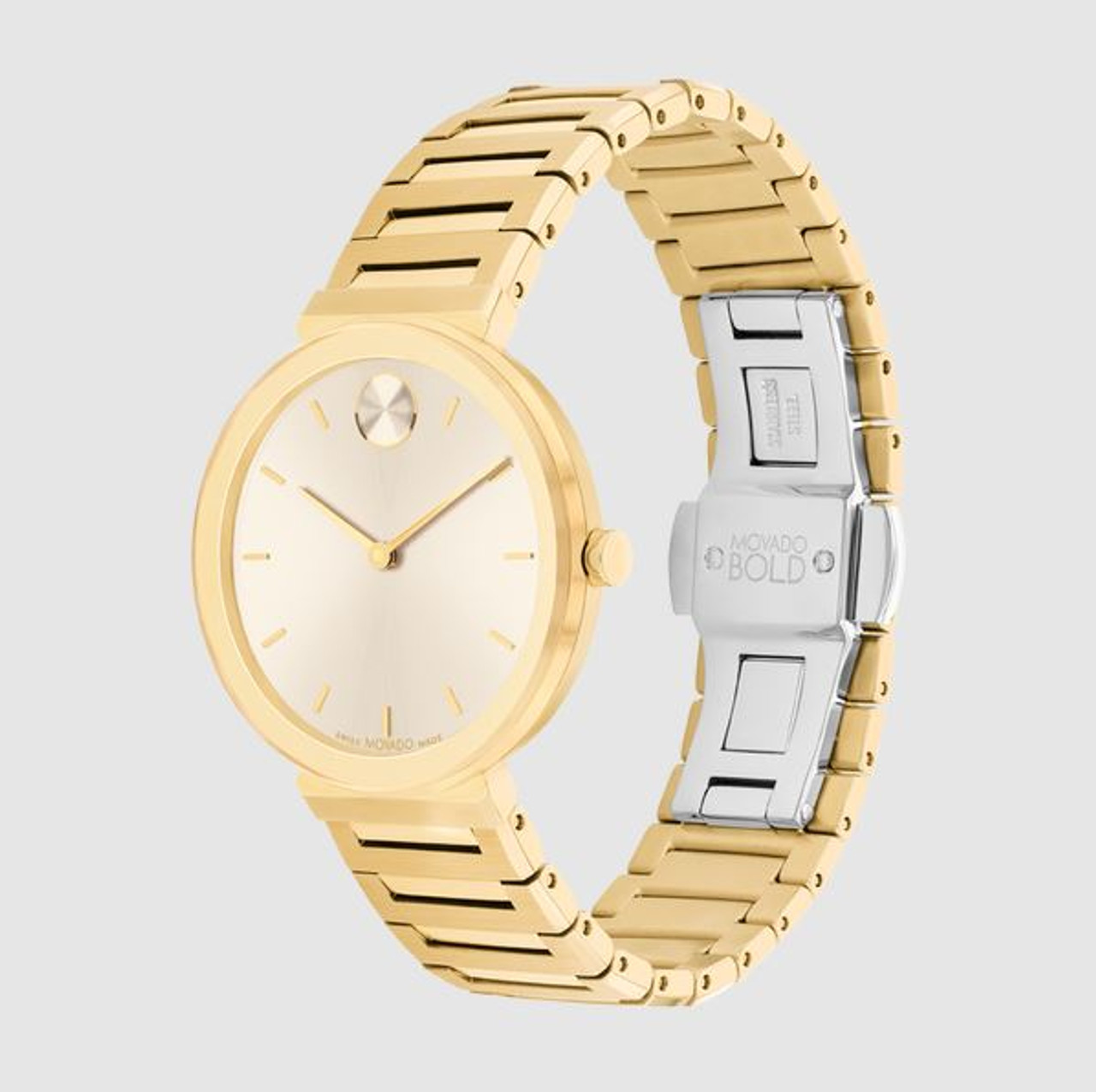 Movado 34MM BOLD Horizon Gold Women's Watch | Gage Diamonds