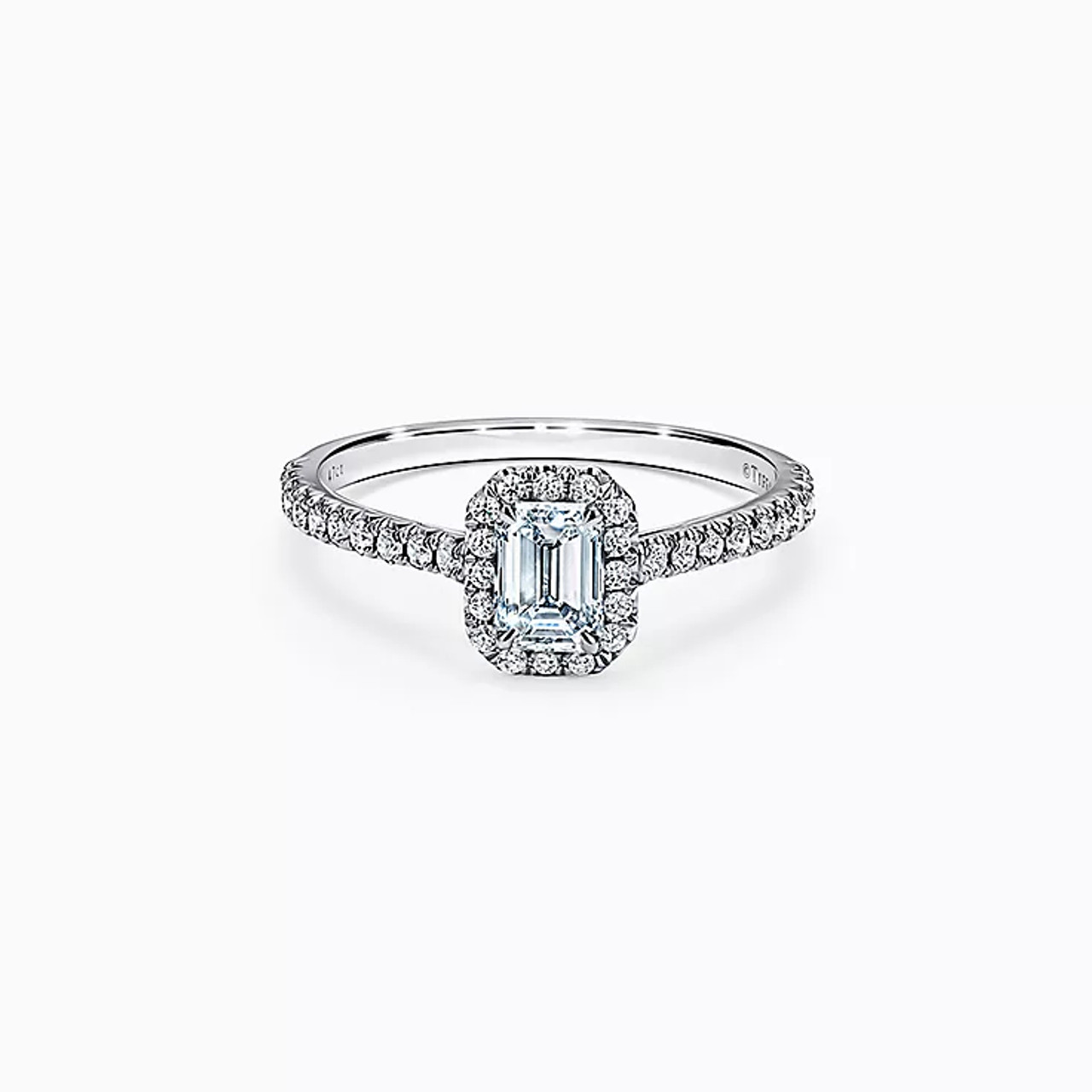 Alethea Certified Diamond Emerald-Cut Engagement Ring
