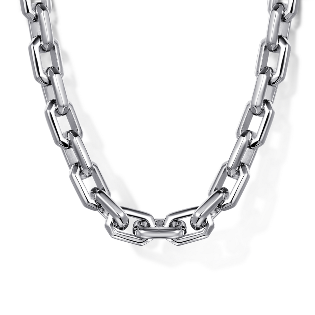 【surgery】 l cloverlink bracelet ★送料・関税込★ 5.60mm Sterling Silver Faceted Link Chain | Gage Diamonds
