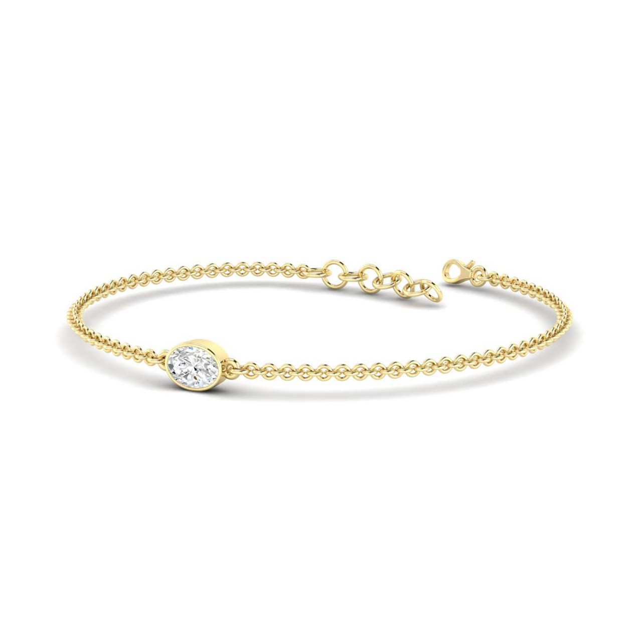 5 Multi Shape Plain Bezel Bracelet – Concierge Diamonds