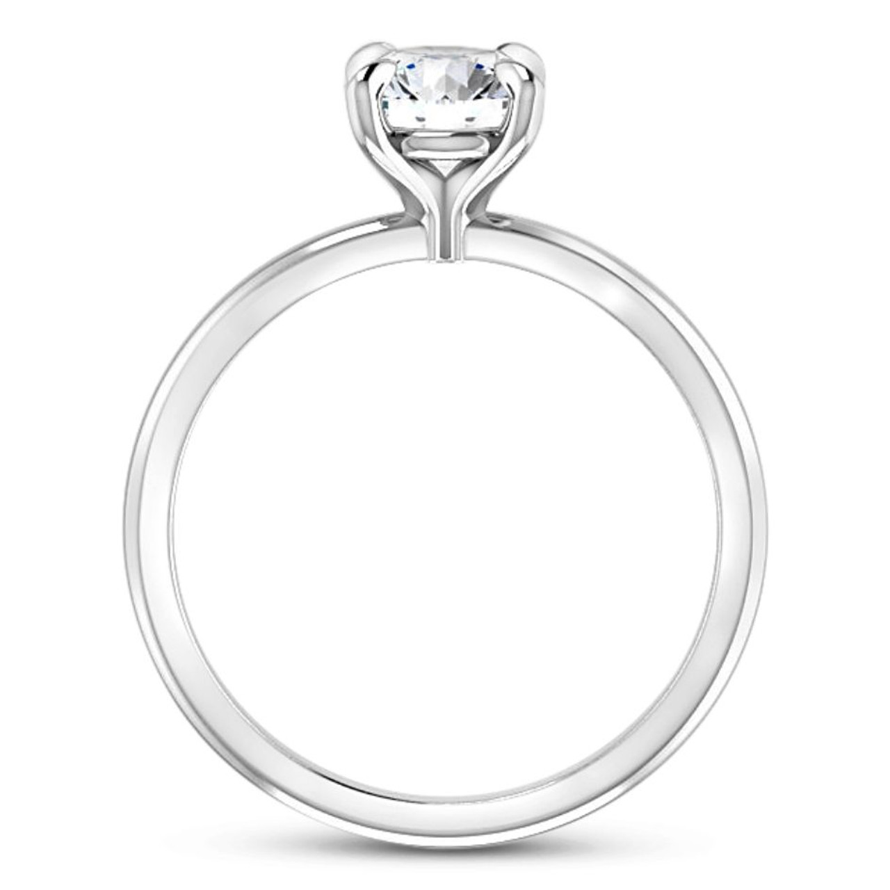 Alexa Solitaire Engagement Ring Setting | Gage Diamonds