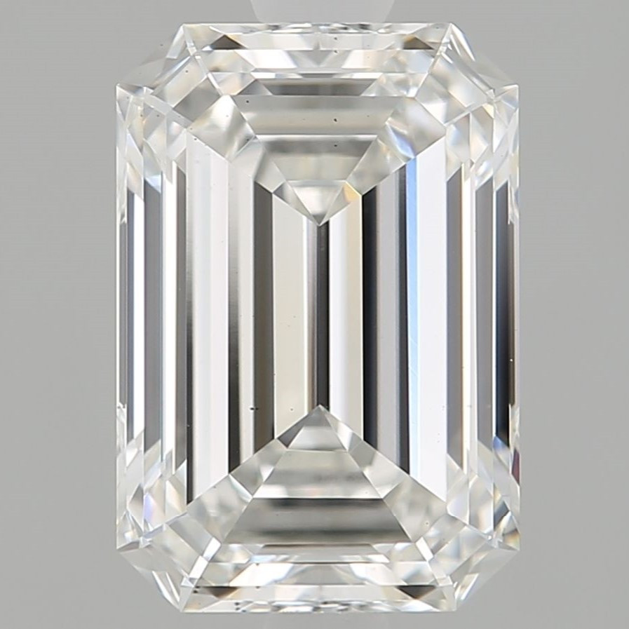 2.00ct F-VS1エメラルドラボグロウンダイヤモンド 7.00ct E-VS1