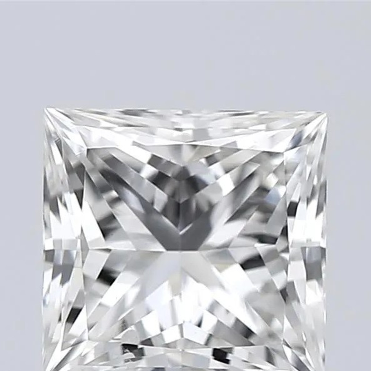 0.50CT Princess E SI1 Lab Grown Diamond 7962