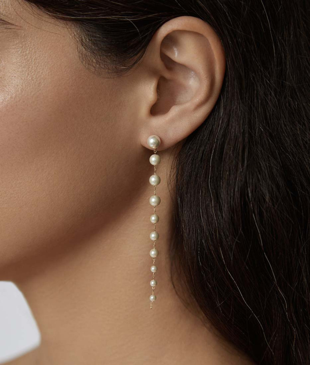 Swarovski Crystal & Pearl Drop Earrings | Lovett & Co | Lovett & Co