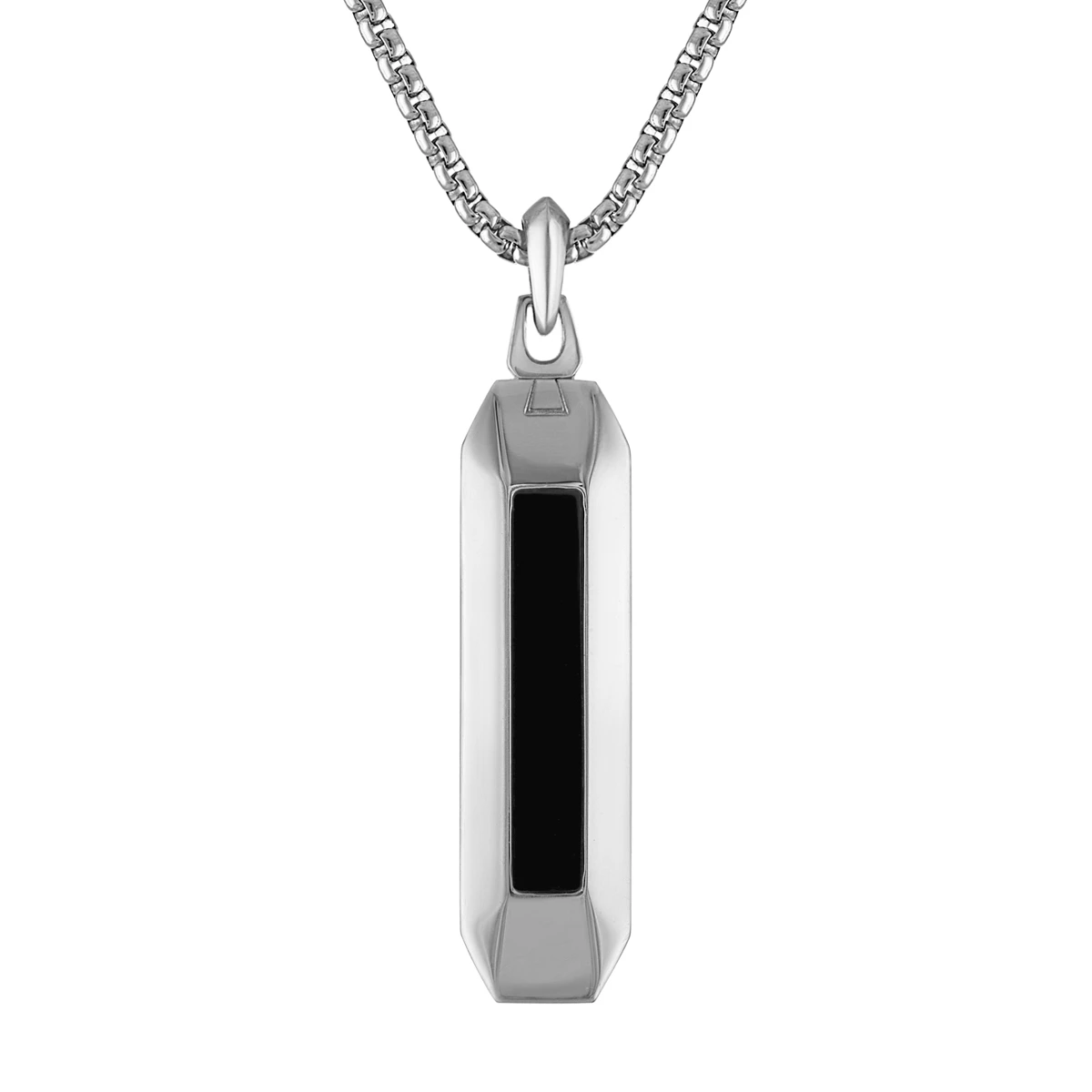 Bulova Marine Star Black Onyx Pendant Necklace | Gage Diamonds