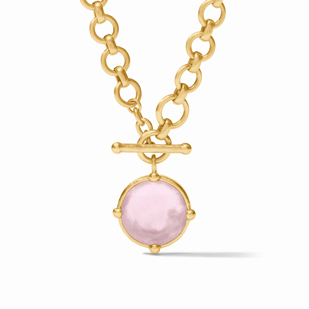 Julie Vos Honeybee Demi Necklace in Iridescent Rose Gage Diamonds