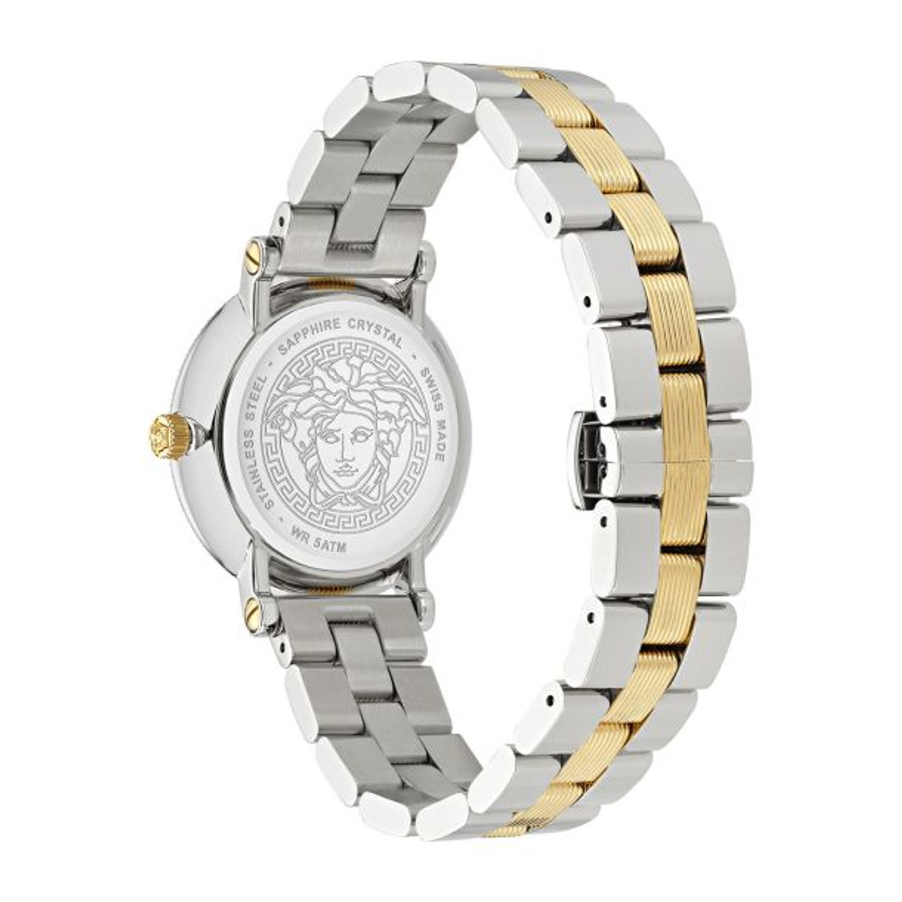 Versace Greca Flourish Two-Tone Women's Watch 35 MM Versace Greca Flourish Two-Tone Women's Watch 35 MM