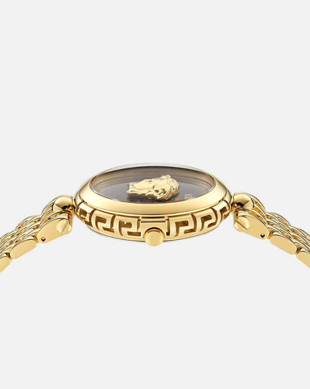 専用54 Versace ゴールド メデューサ ブレスウォッチ レディース