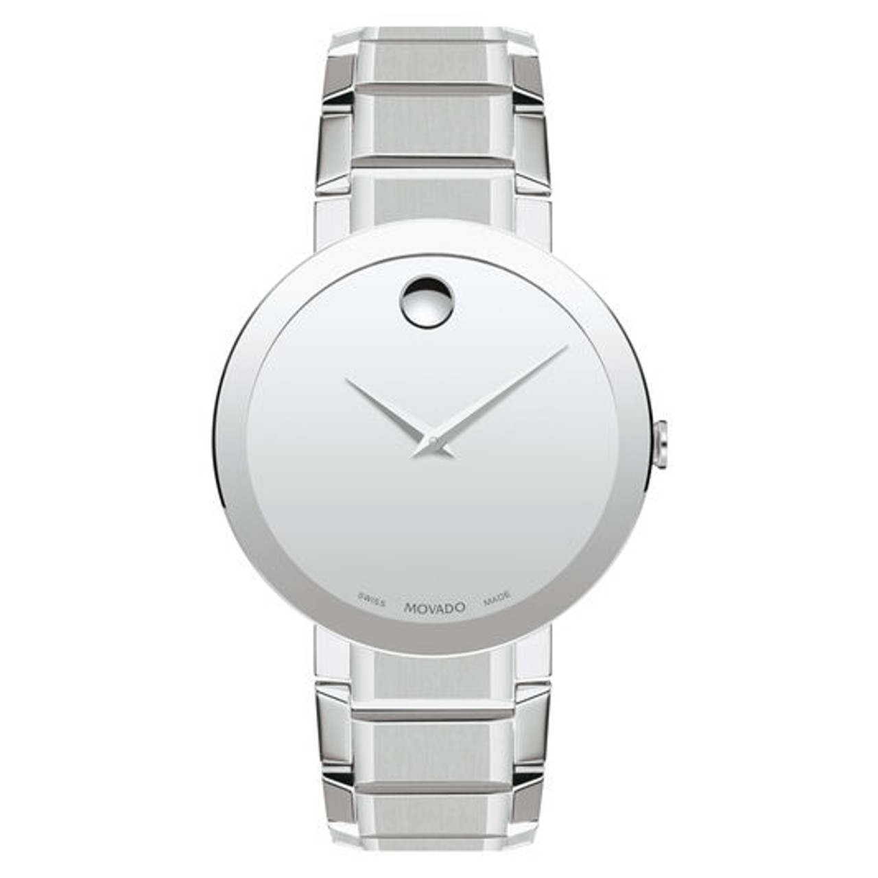 Movado 39MM Sapphire Stainless Steel Men's Watch