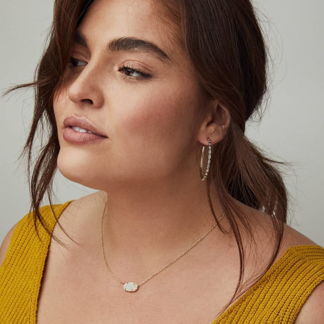 Kendra Scott Annie Y Necklace Rhodium Metal – The Twisted Chandelier