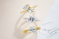 Celebrate Your Outstanding Love with These Non-Traditional Engagement Ring Settings