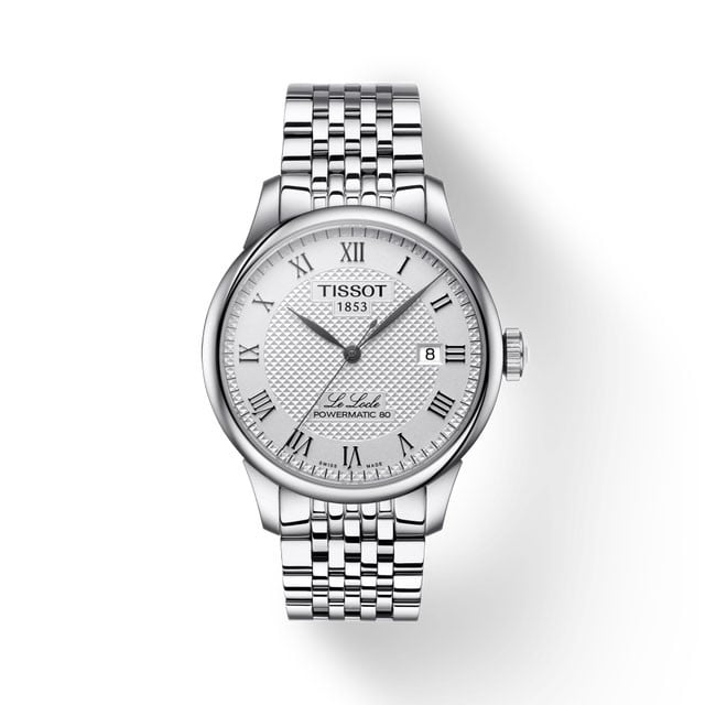 Tissot 39MM T-Classic Le Locle Powermatic 80 Silver Men's Watch