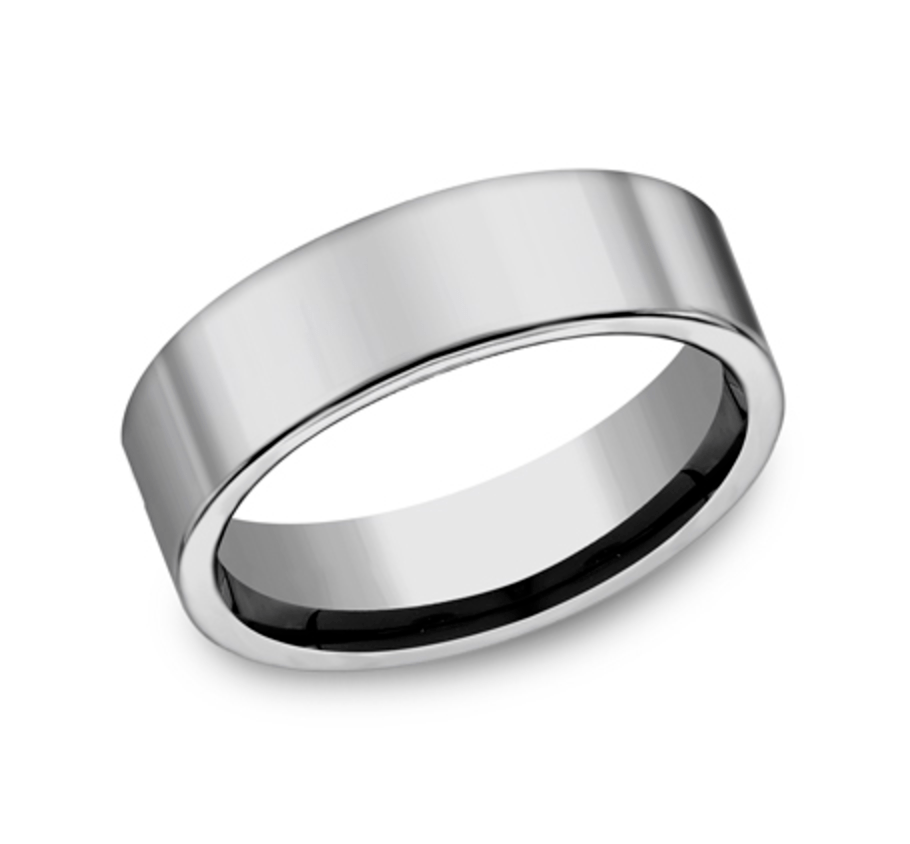 7.00 mm Tungsten Carbide Wedding Ring