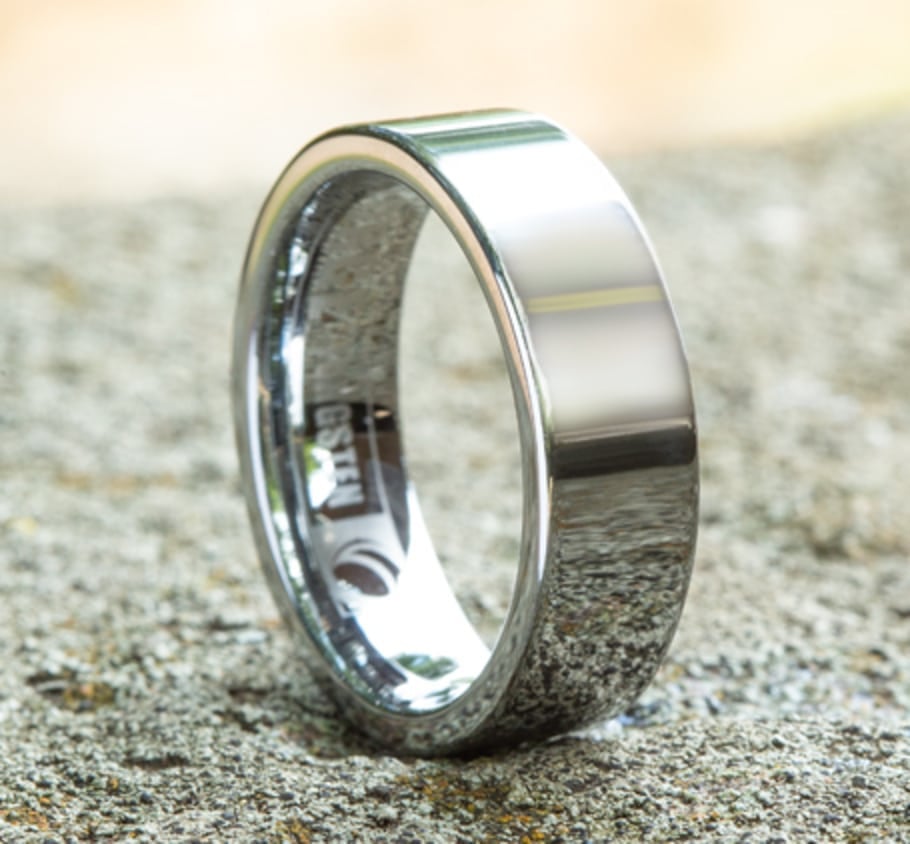 7.00 mm Tungsten Carbide Wedding Ring