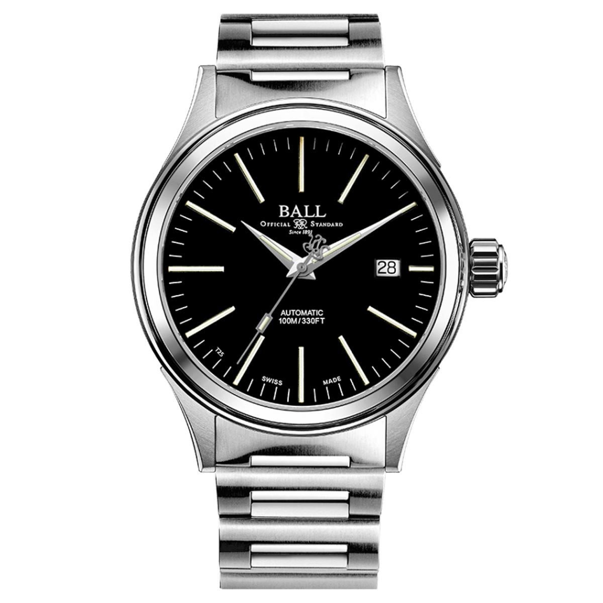 BALL 40MM Fireman Enterprise Black Men's Watch