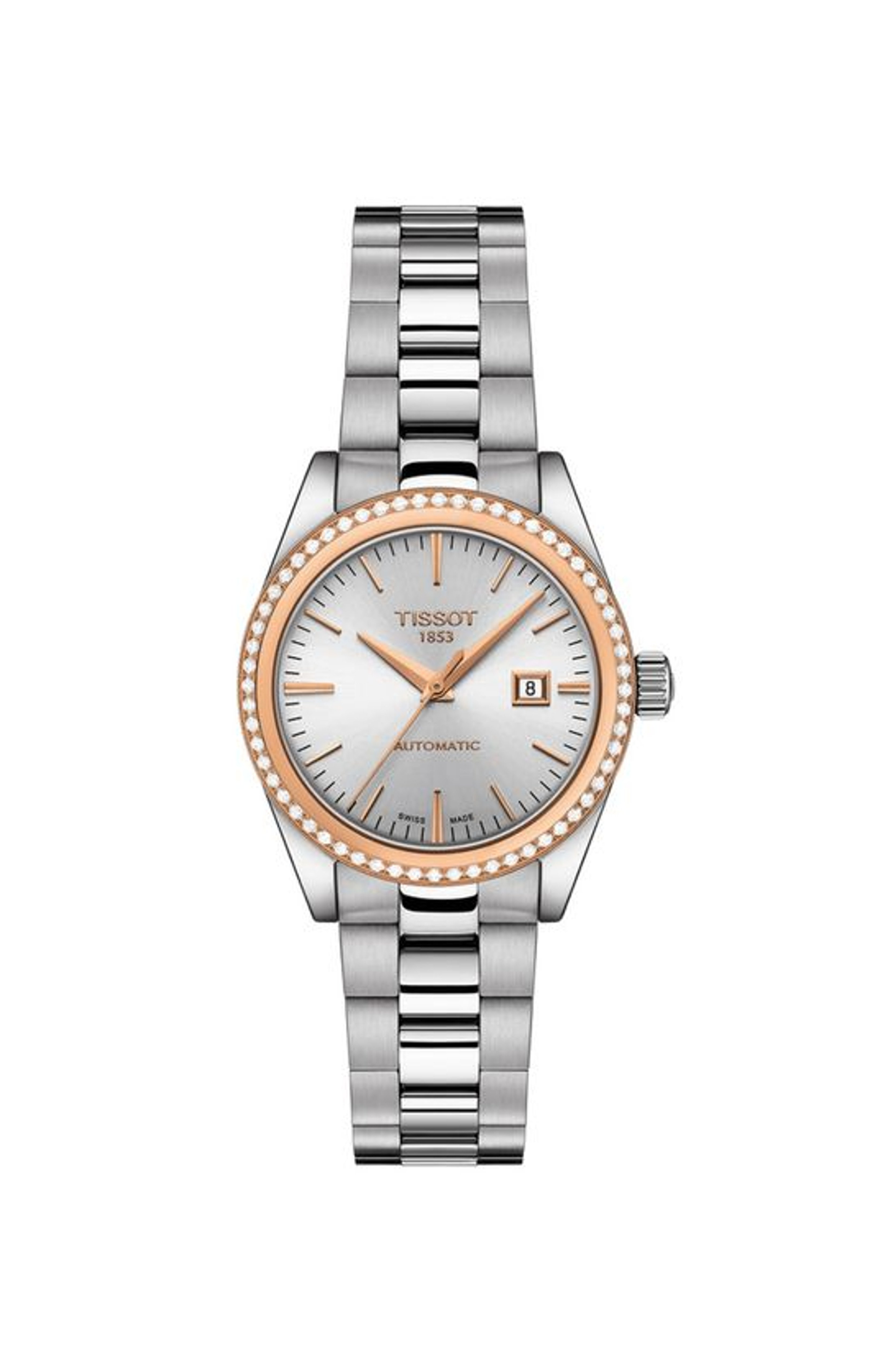 Tissot 29MM T-My Lady Automatic 18K Gold Diamond Women's Watch