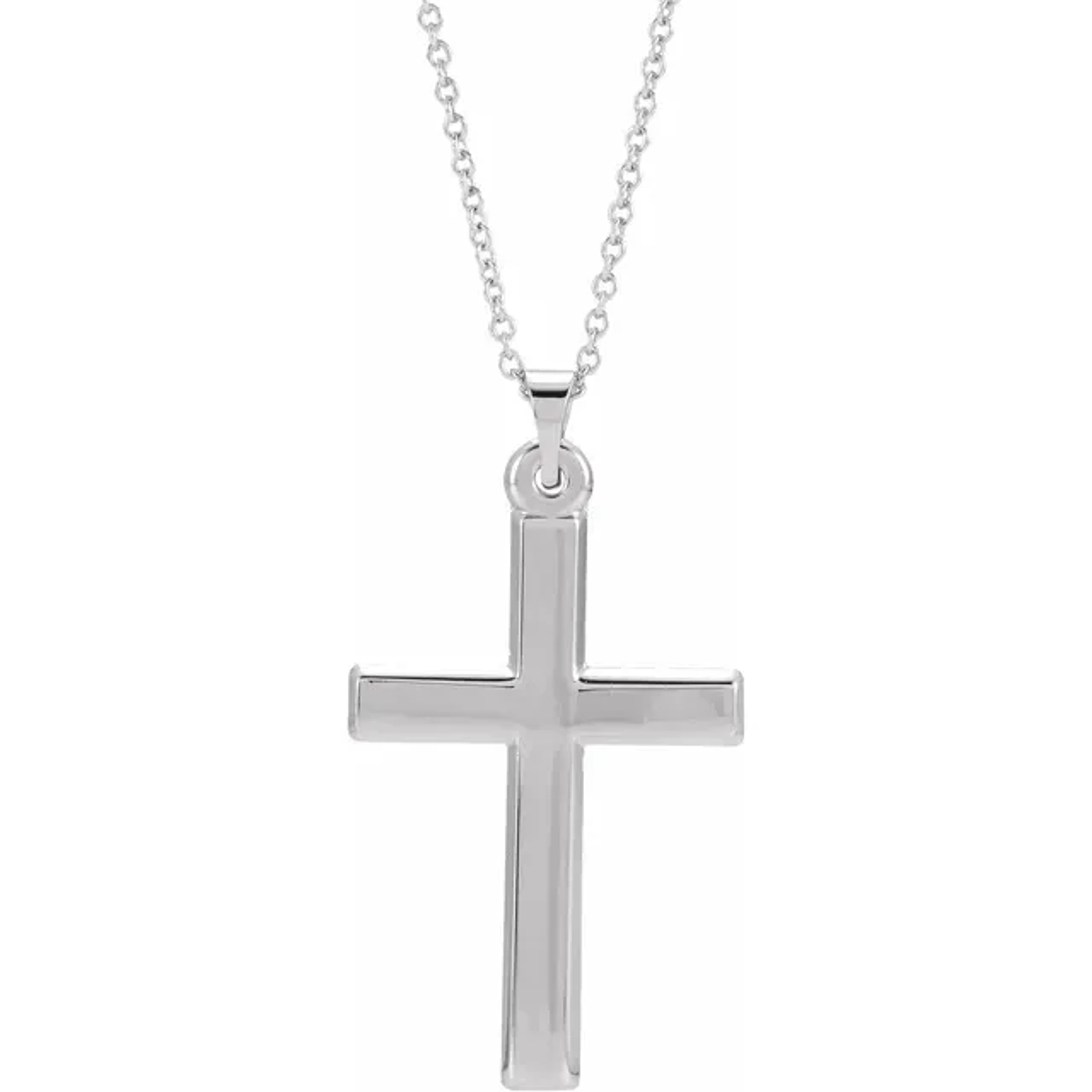 Louie 14K Gold Cross Pendant Necklace