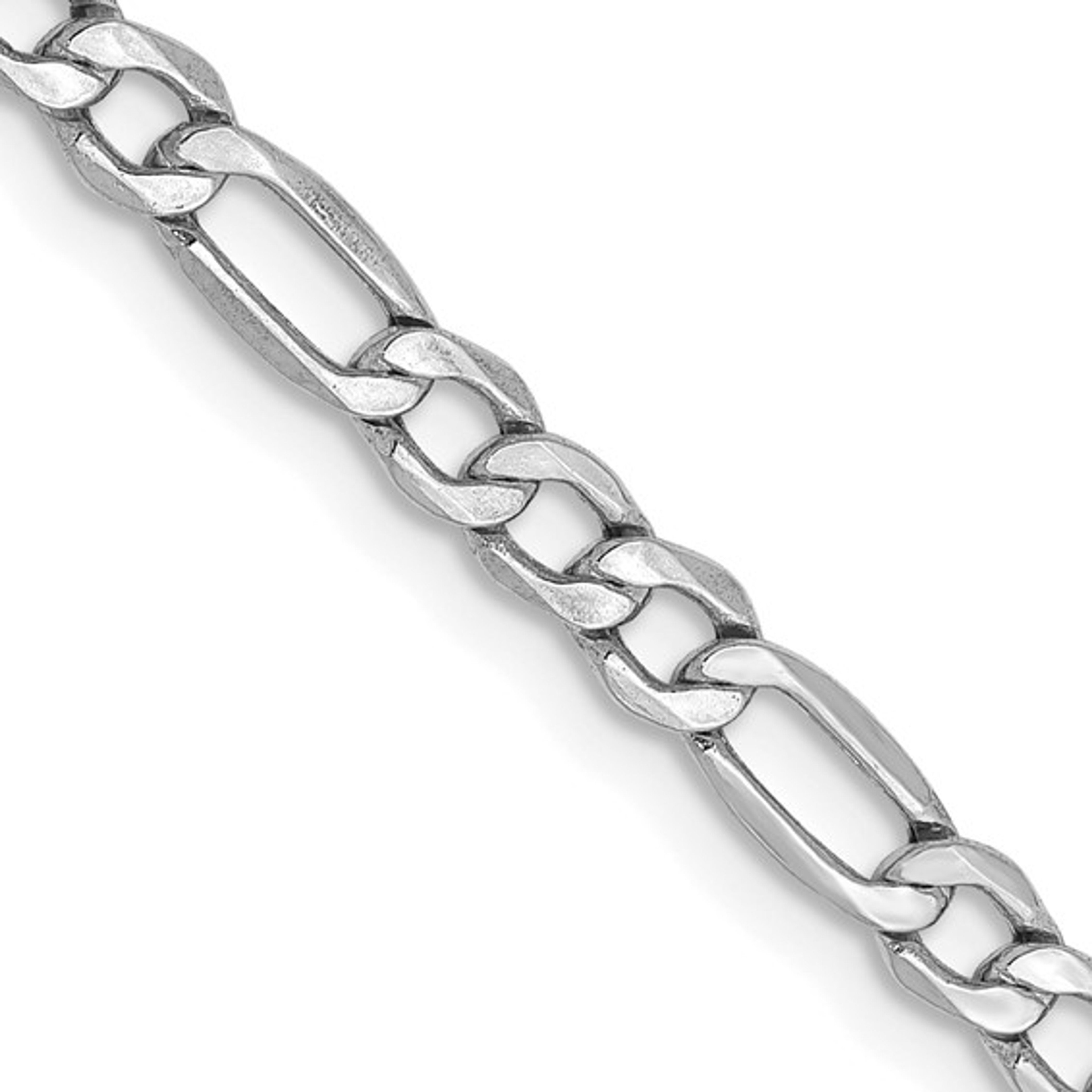 14K gold figaro chain necklace