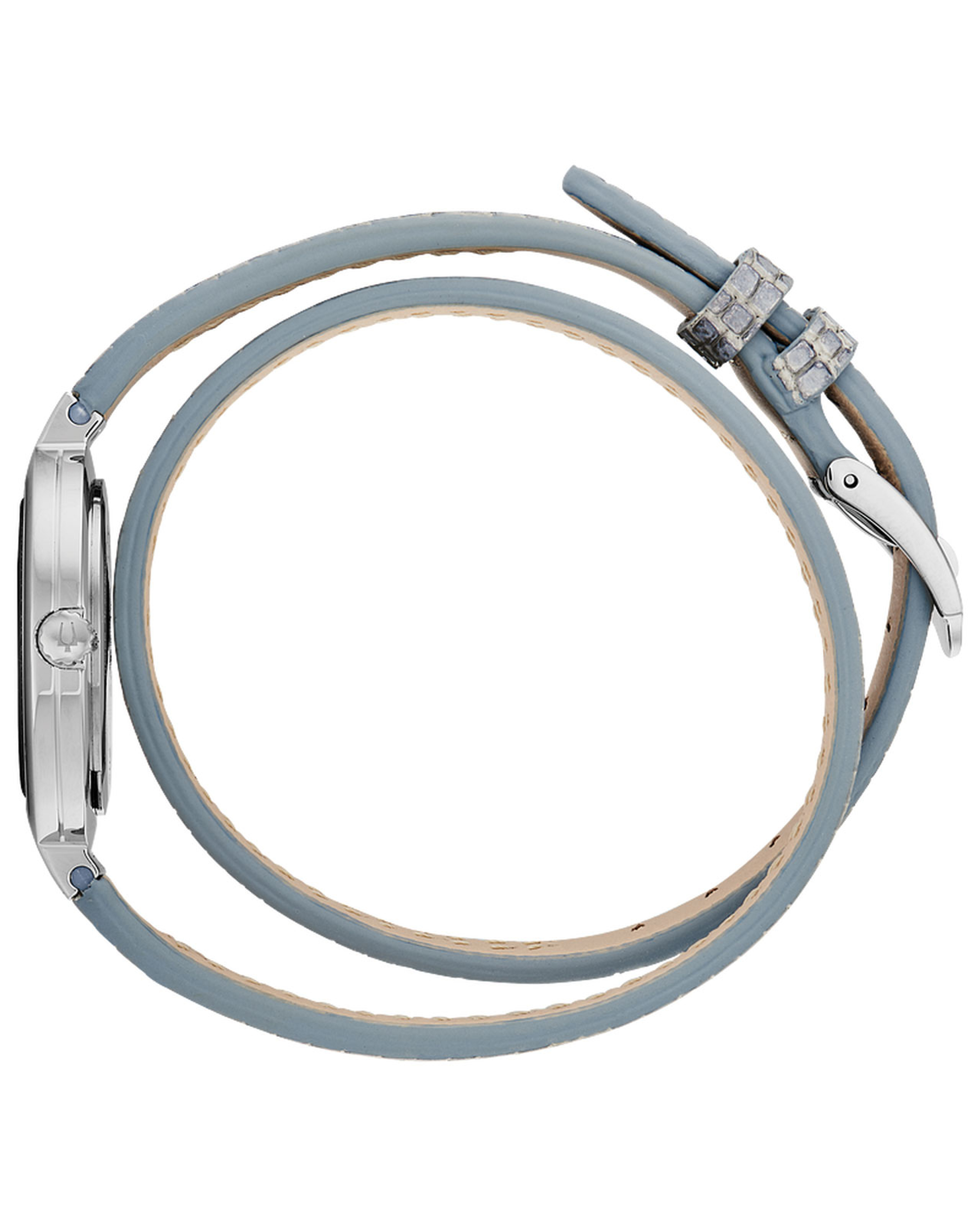 Bulova Blue Leather Rhapsody