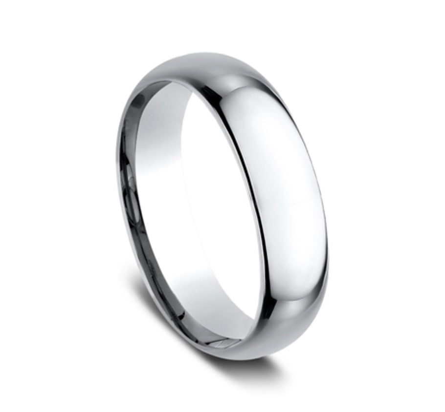 6.00 mm Cobalt Chrome High Polish Wedding Ring