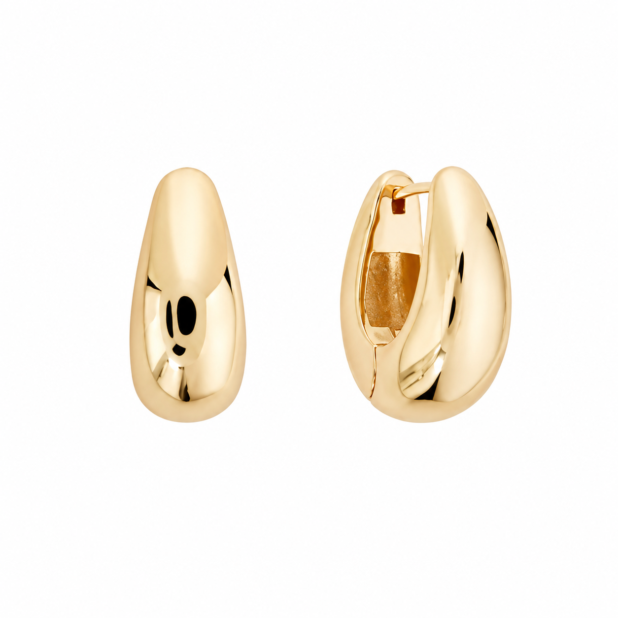 SHASHI Gold Odyssey Hoop Earrings