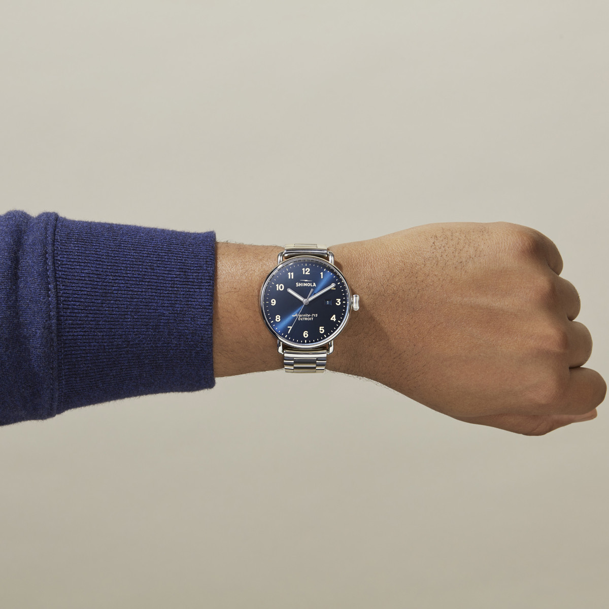 Shinola 43MM Canfield Blue Men's Watch | Gage Diamonds - Gage Diamonds