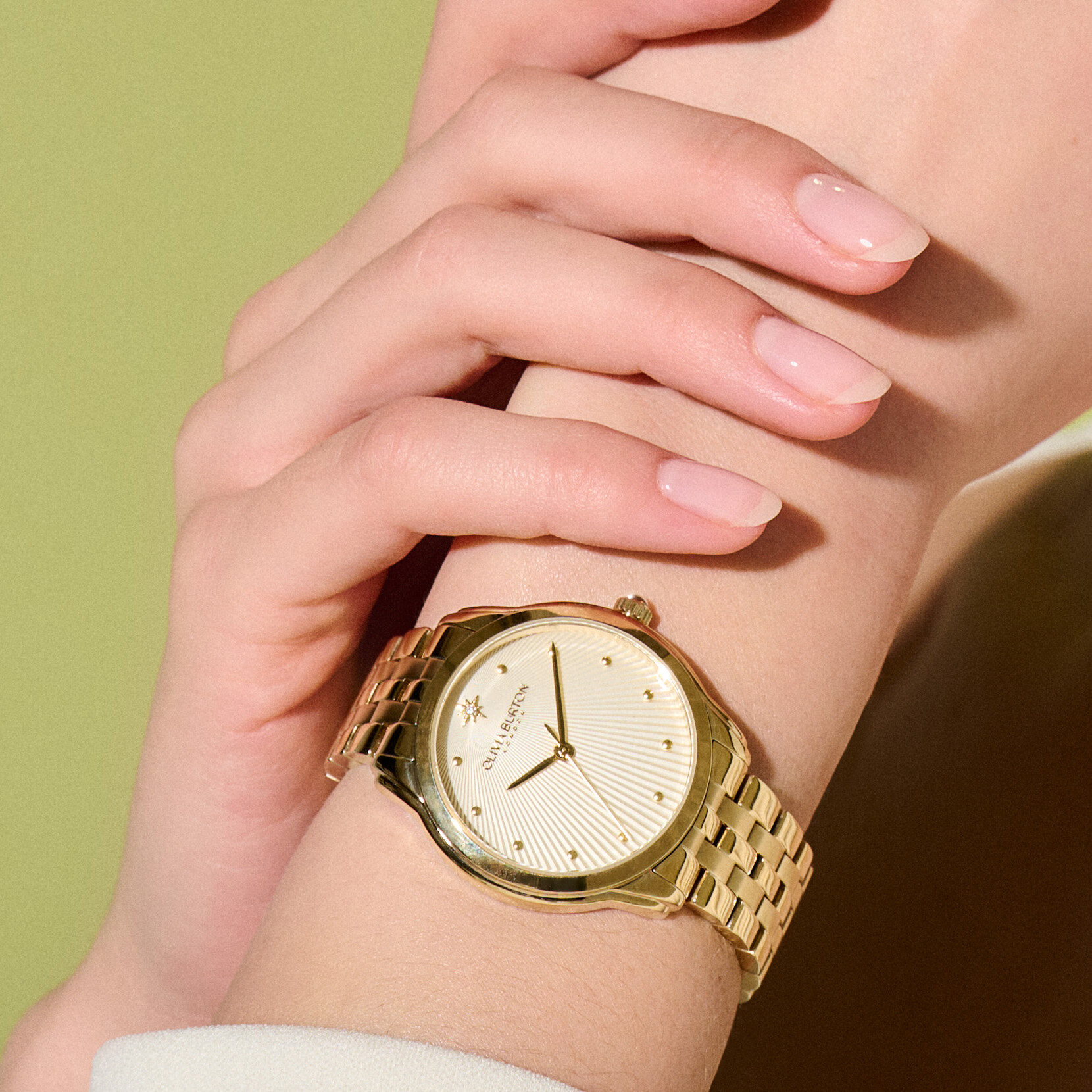 Olivia Burton 36MM Starlight Gold Women's Watch | Gage Diamonds