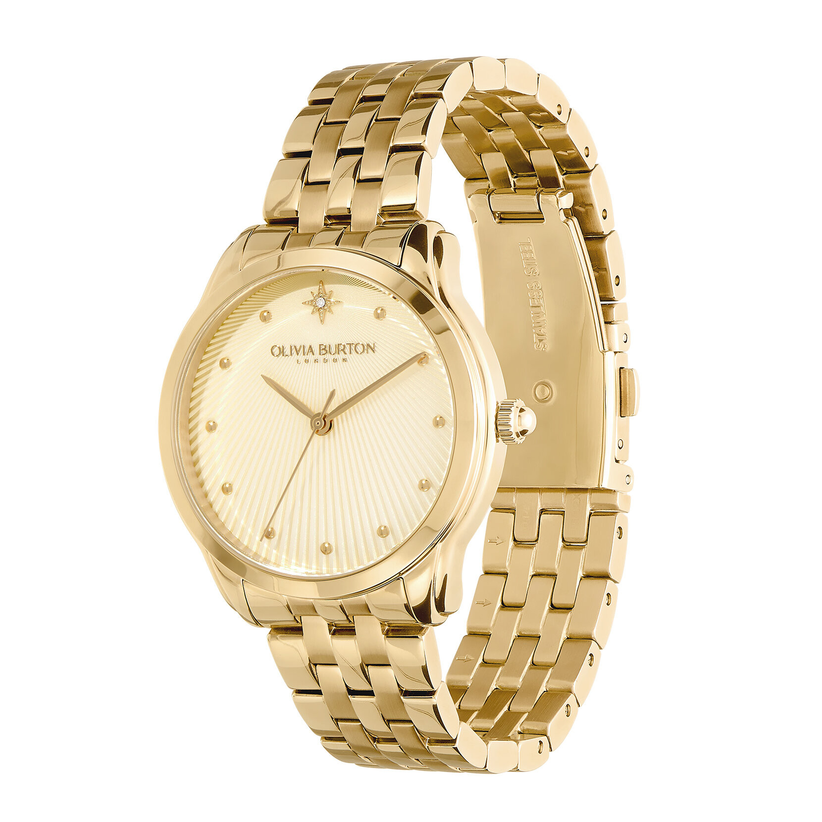 Olivia Burton 36MM Starlight Gold Women's Watch | Gage Diamonds