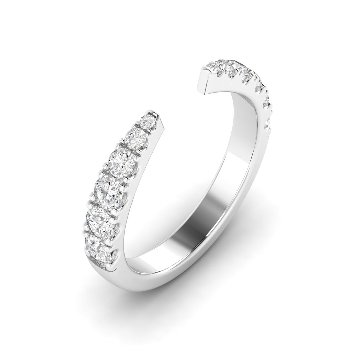 Marlowe 14K Yellow Gold Lab Grown Diamond Claw Ring (3/4 TCW)