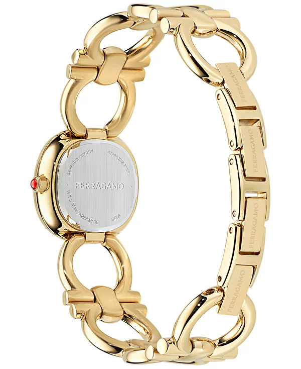 Ferragamo Gold Double Gancini watch - Gage Diamonds