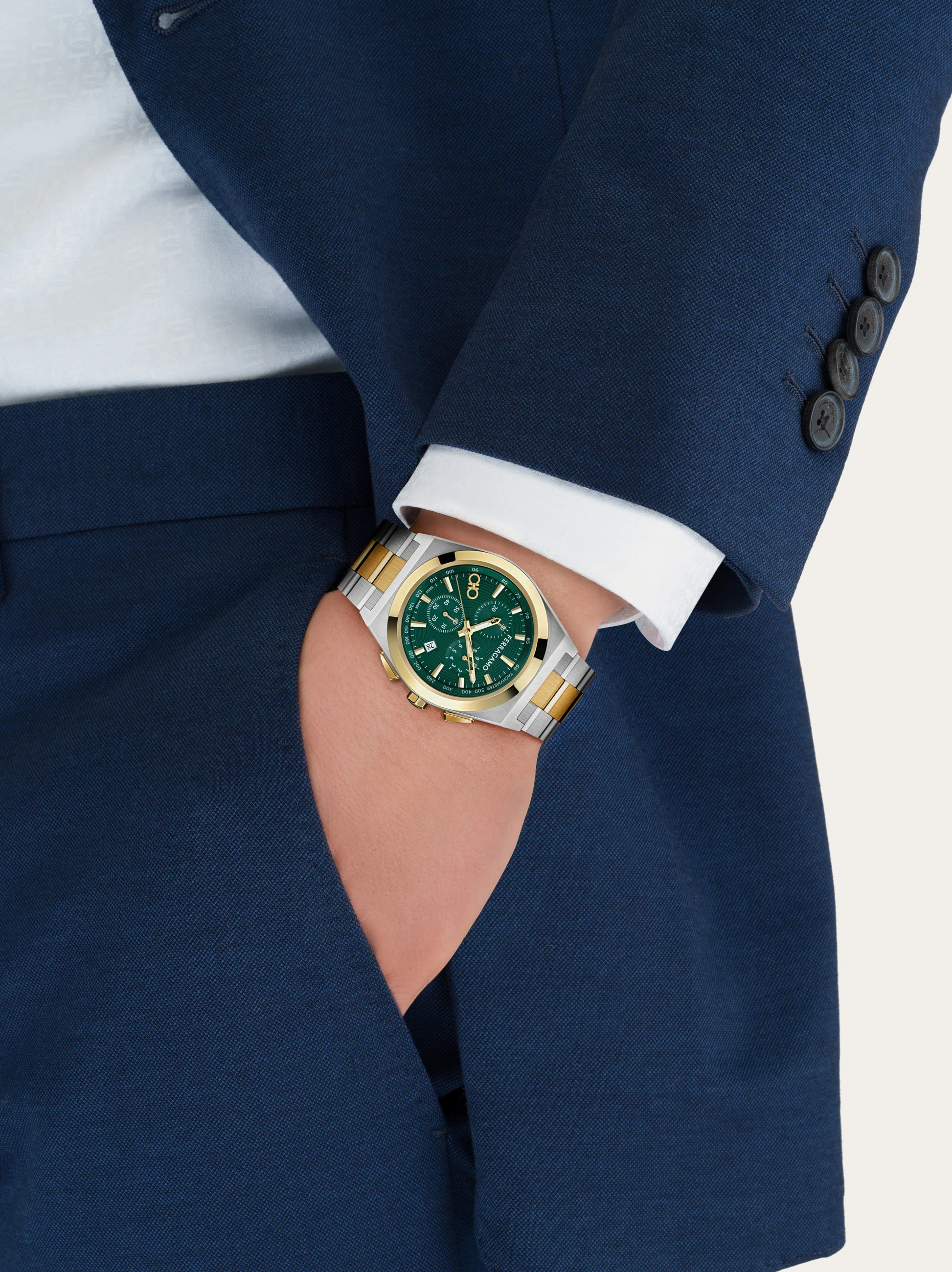 Ferragamo Men's Vega Upper East Chrono Watch | Gage Diamonds