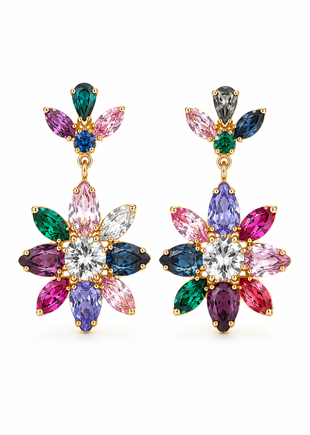 Jennifer Behr Vienna  Earrings - multi