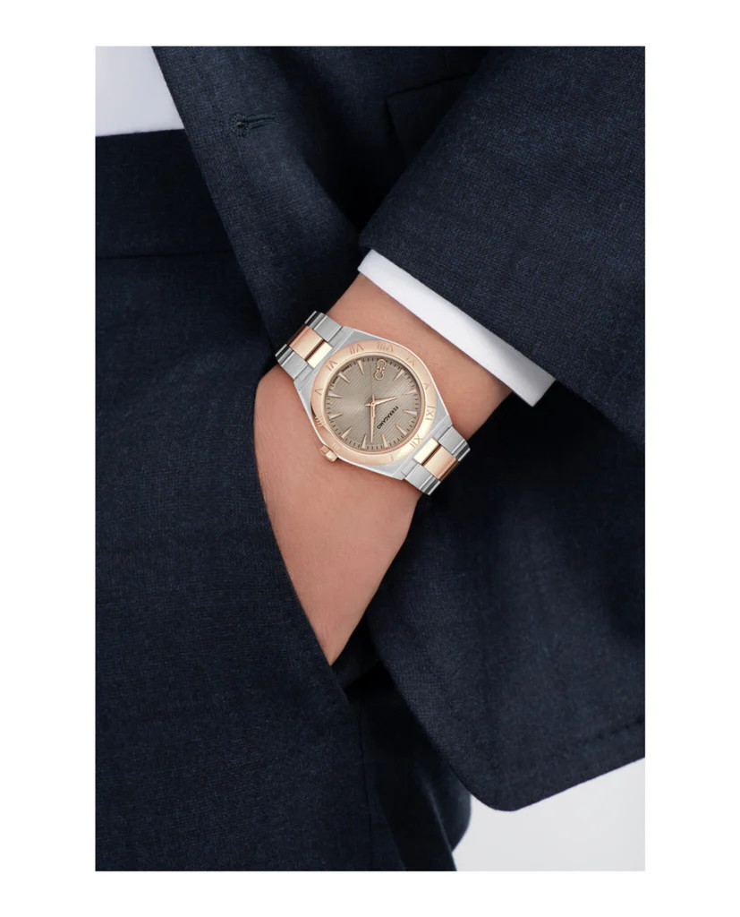 Ferragamo Vega Upper East Watch Rose Gold | Gage Diamonds - Gage