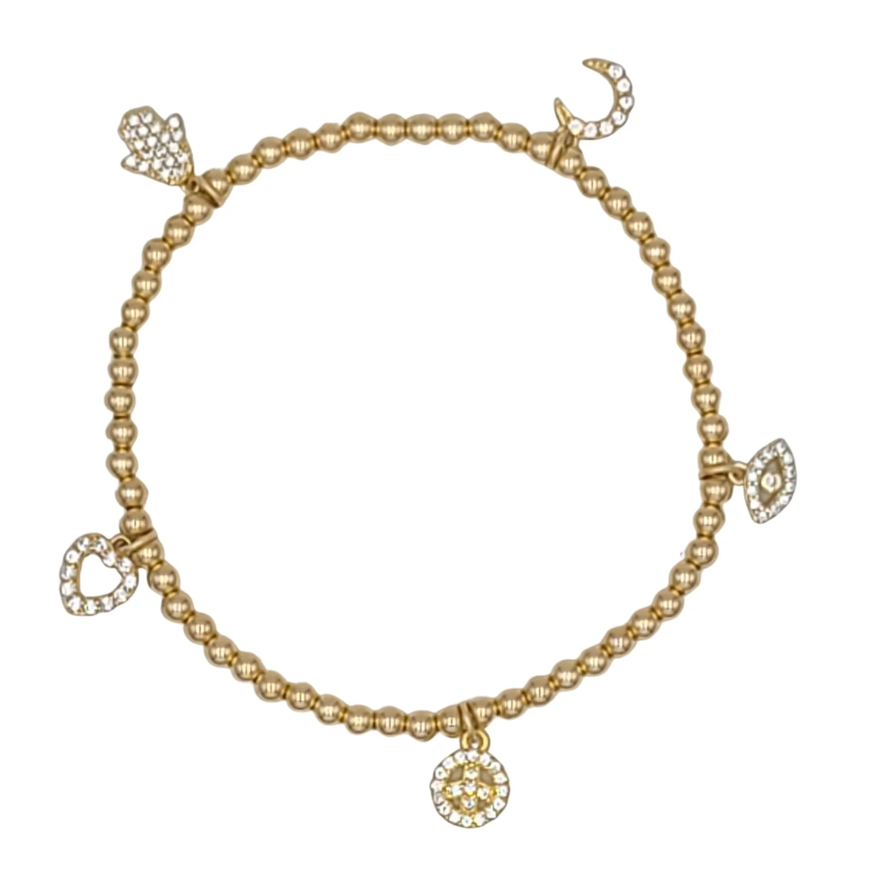 Bozkurt Multi Charm Bracelet