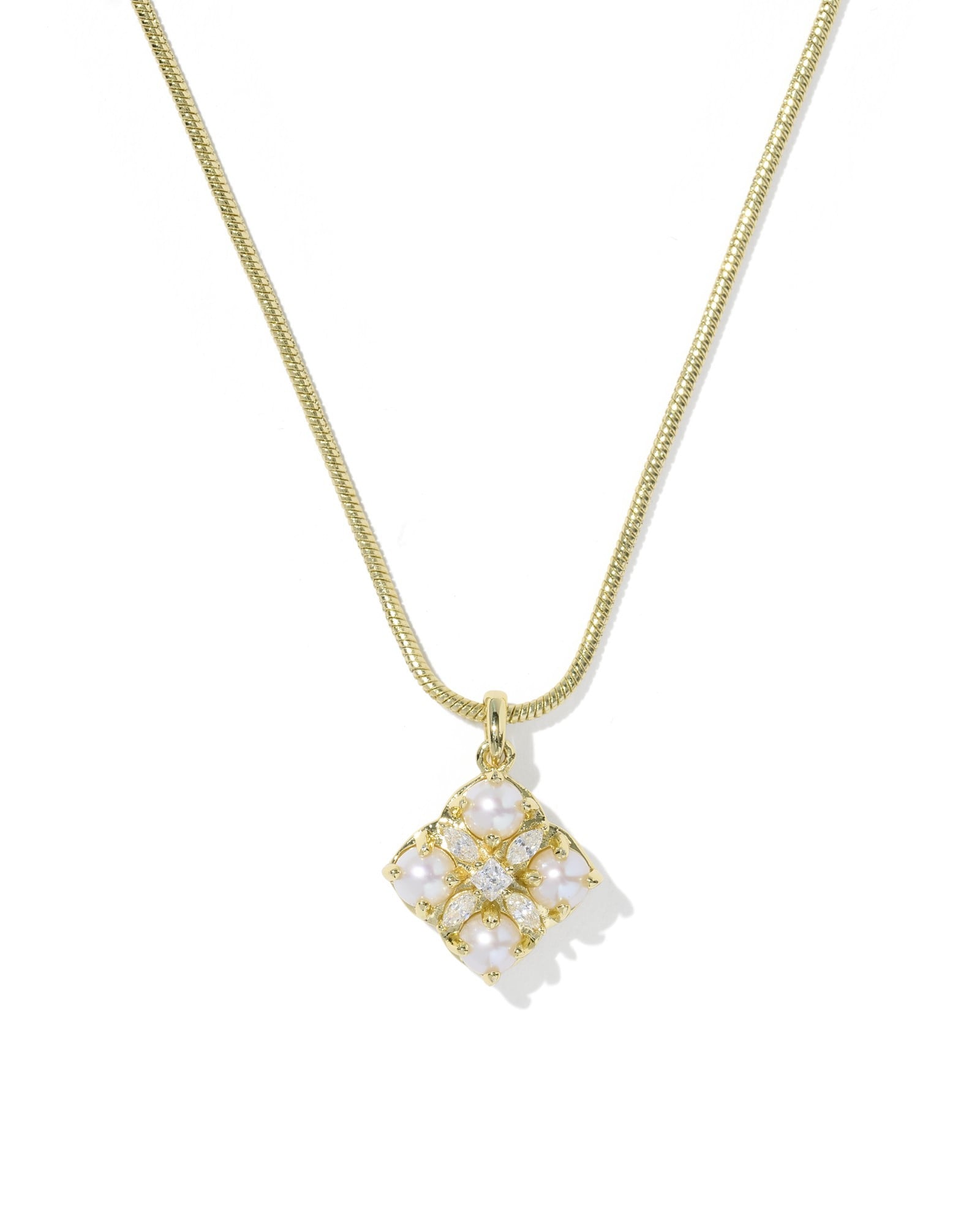 Kendra Scott Dira Pearl Short Pendant Necklace