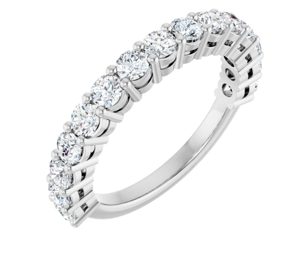 1 CTW Lab-Grown Diamond Wedding Band