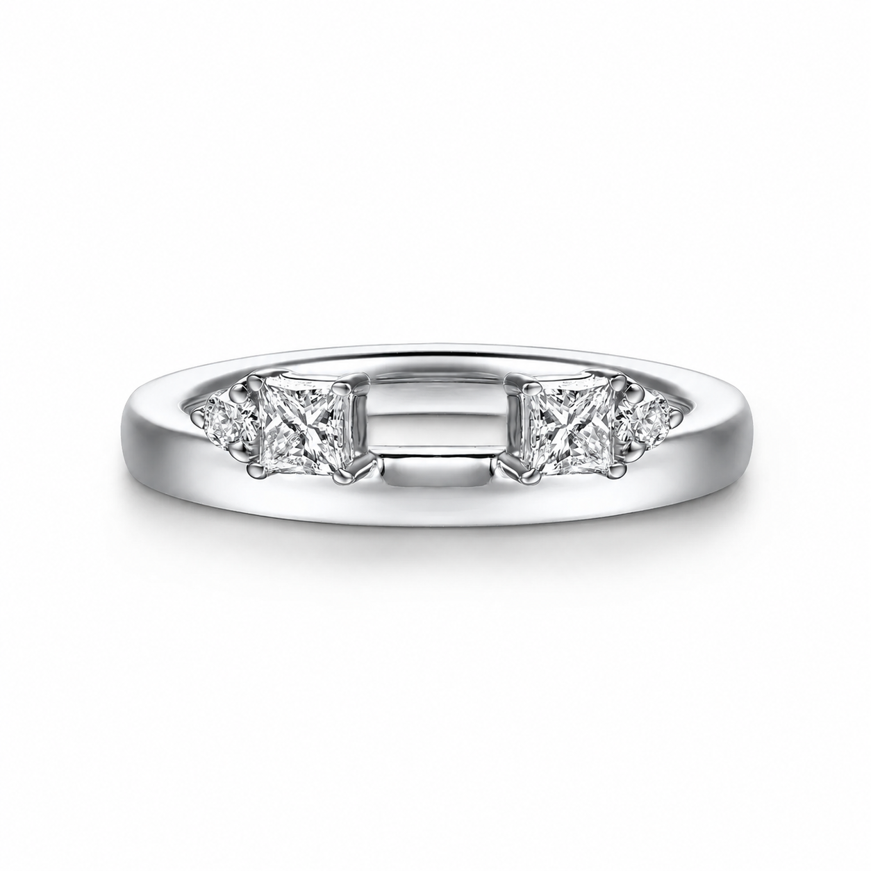 Aurelia Princess and Round Diamond Enhancer