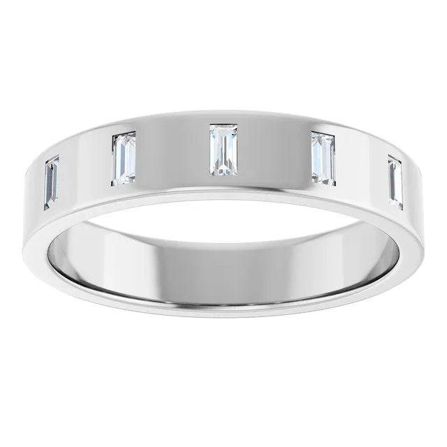 Fabby Five-Stone Anniversary Band