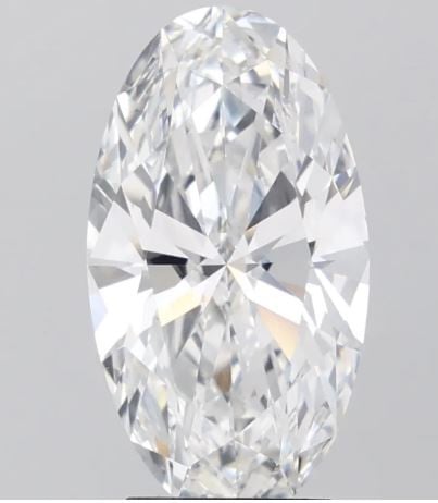 4.05 Oval F VS1 Lab Grown Diamond 4500