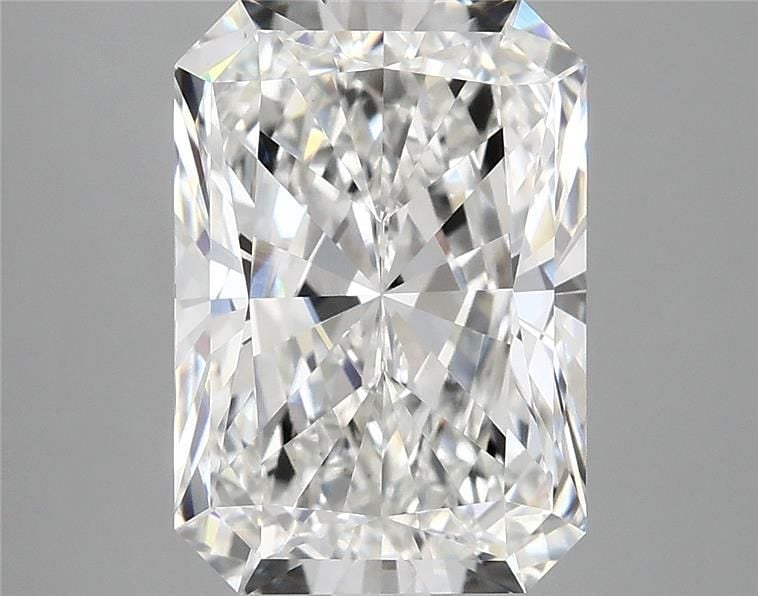 4.09 CT Radiant E VVS2 Lab Grown Diamond 2844