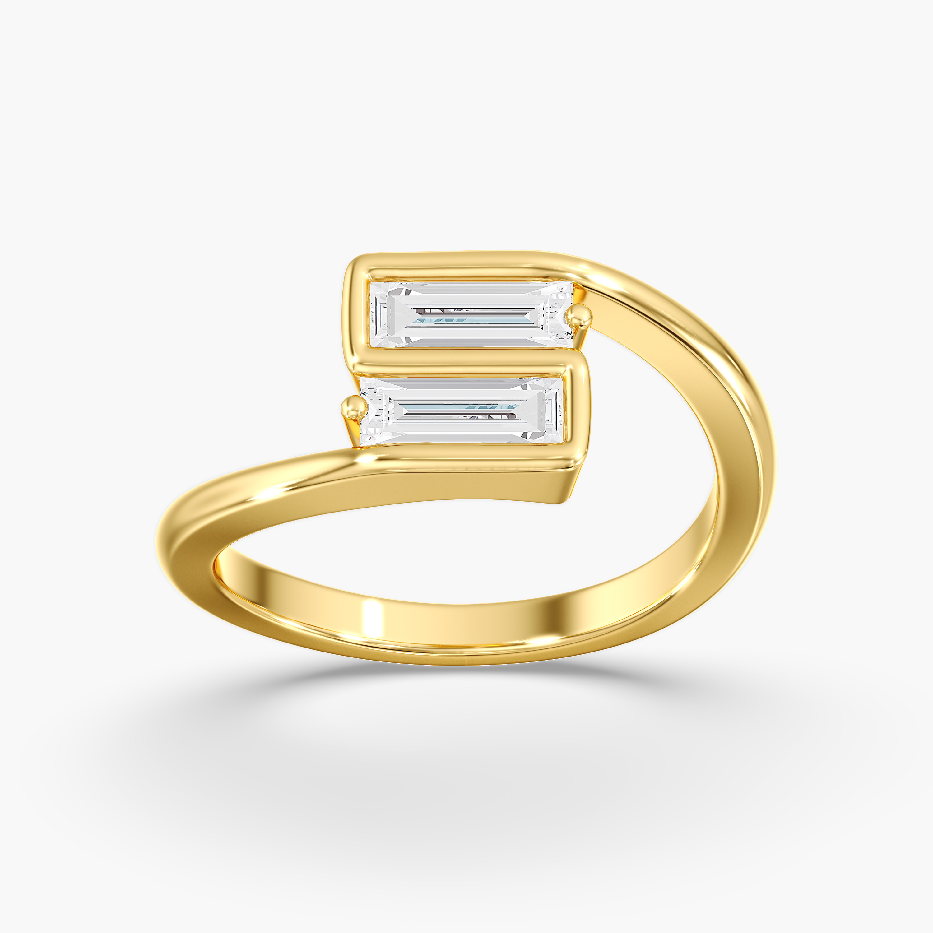 Baguette Forever Pinky Ring