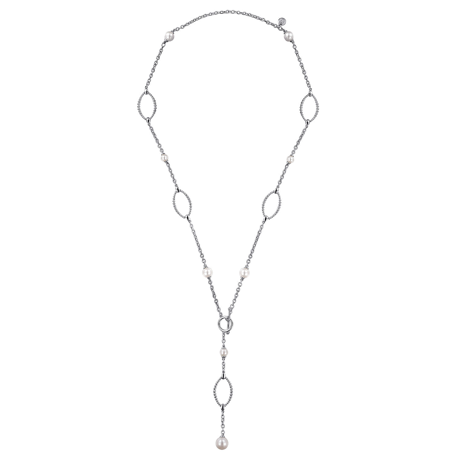 925 Sterling Silver pearl Necklace
