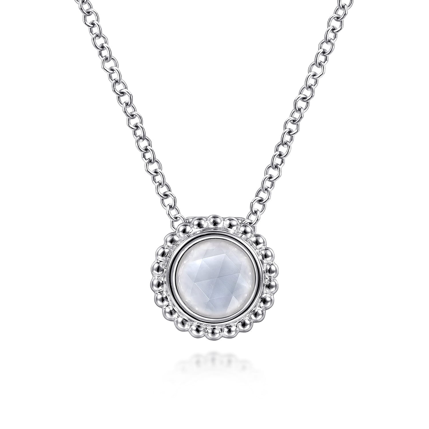 925 Sterling Silver Bujukan Rock Pendant Necklace