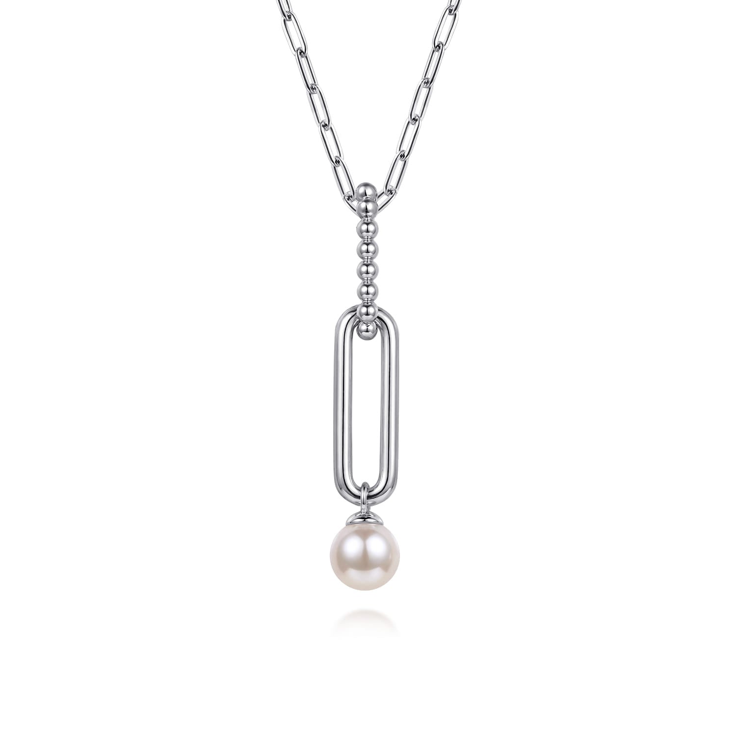 925 Sterling Silver Bujukan Drop Necklace
