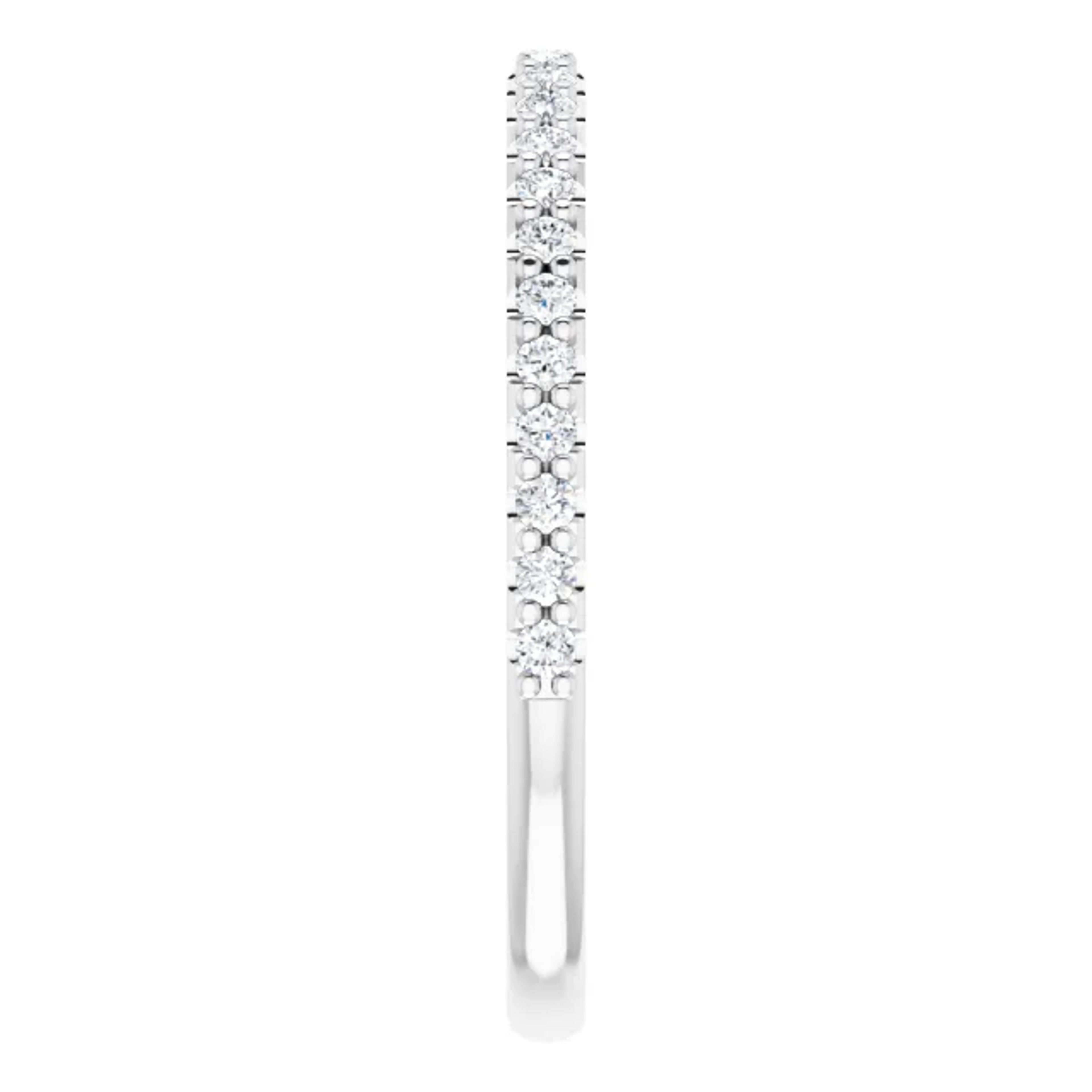 pave diamond wedding ring
